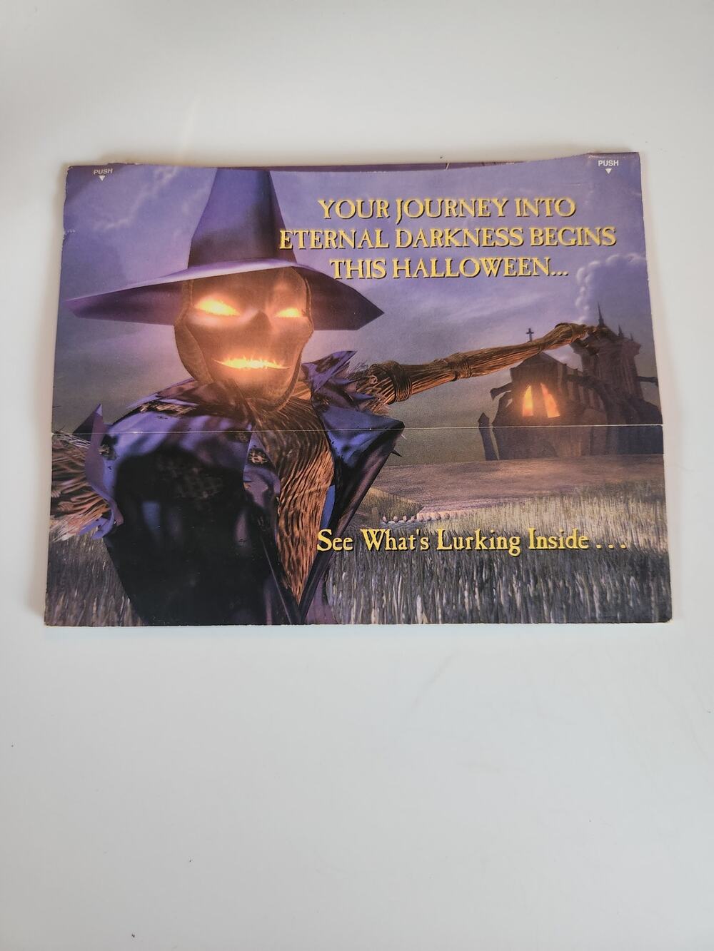 MediEvil Demo Disc PS1 Video Game Sony PlayStation Underground Halloween Tested